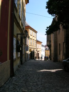 A picturesque street in Kutná Hora