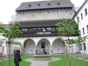The castle in Písek