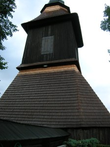 The tower of the church in Veliny